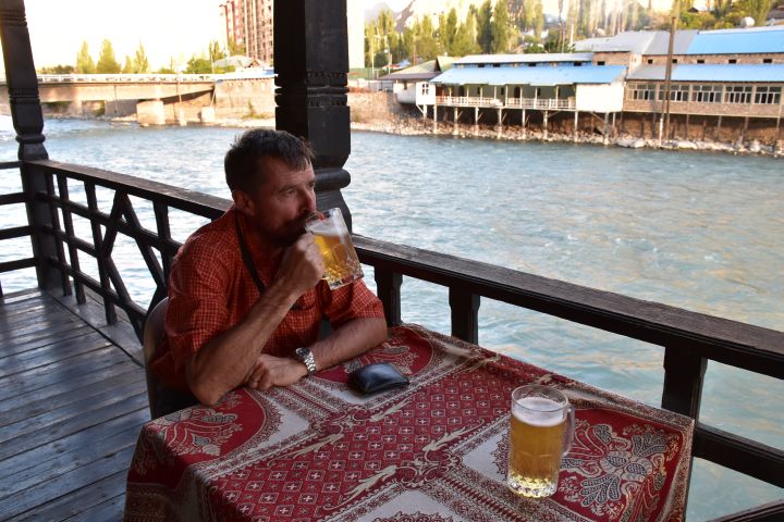 Fast schon etwas k&uuml;hl f&uuml;r ein Sundowner-Bier