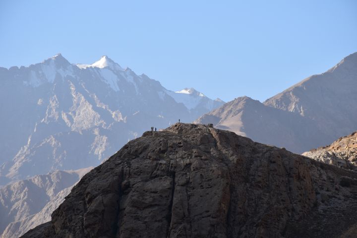 Gute Sicht auf die Berge gibt&rsquo;s schon vor dem Fr&uuml;hst&uuml;ck