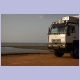 Obelix an der Lagune von Walvis Bay(Namibia)