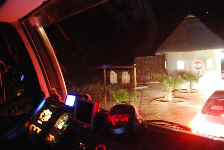 Das farbenfrohe Cockpit von Obelix (Sesriem, Namibia)